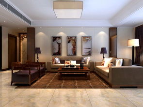 濟(jì)南海爾綠城全運(yùn)村中式風(fēng)格三居室裝修效果圖 164平米12萬裝修設(shè)計(jì)案例